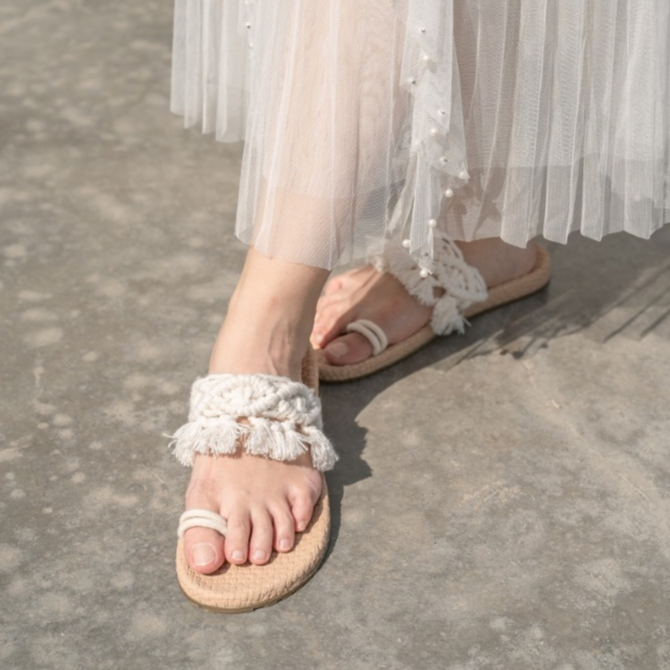 Vpada_sandals_VP-M39 Macreme Collection รองเท้าแตะชายหาดแบน รองเท้าแตะแฟชั่น