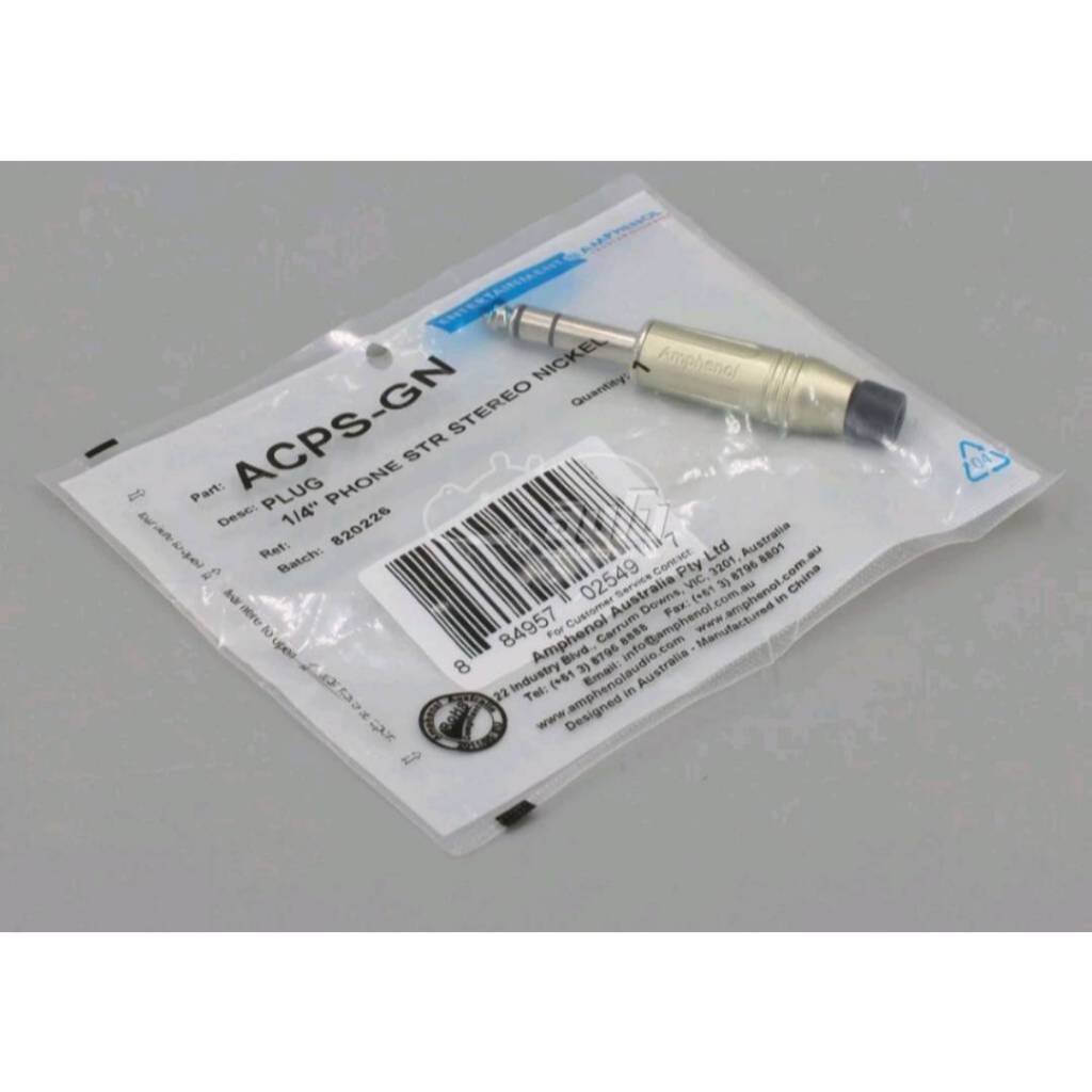 AMPHENOL  แจ็กไมค์สเตอริโอ ACPS-GN