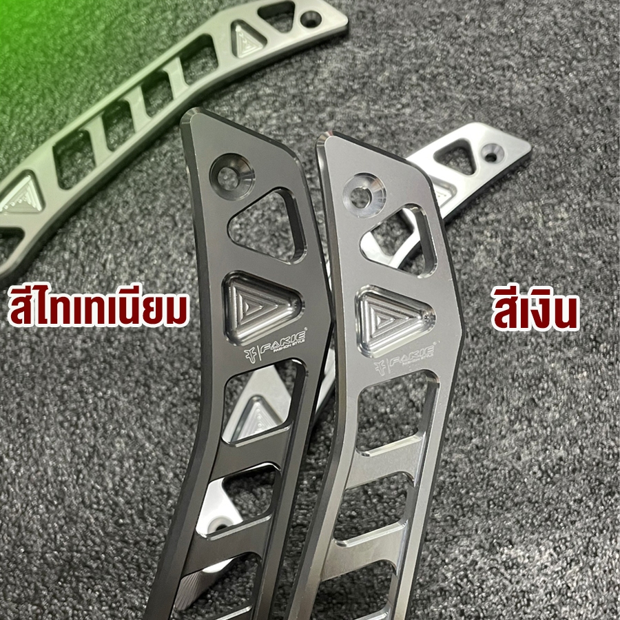 ขายึดชิว การ์ดชิวแต่ง YAMAHA XMAX ปี'2017-2022 อะไหล่แต่ง XMAX ยึดชิวหน้า ชิ้นงานอลูมิเนียม CNC แท้ ครบชุด (1คู่) 🛒🙏 - รูปที่ 3