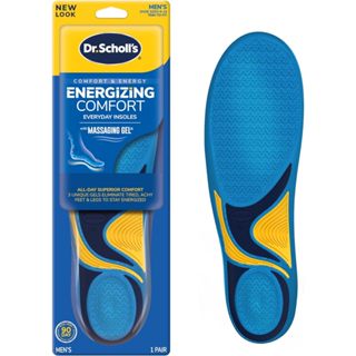 [ของแท้ 100%] DR.SCHOLL ENERGIZING COMFORT MASSAGING GEL INS…