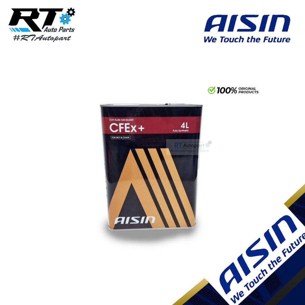 Aisin น้ำมันเกียร์อัตโนมัติสังเคราะห์100% ไอซิน AISIN CVTF น้ำมันเกียร์ AISIN CVT / CFEx น้ำมันเกียร