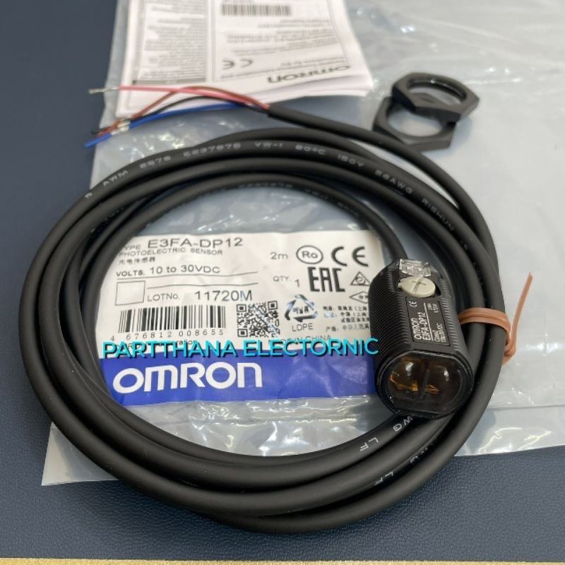 E3FA-DP12 มีให้เลือก2เกรด PHOTOELECTRIC SENSOR พร้อมส่งในไทย