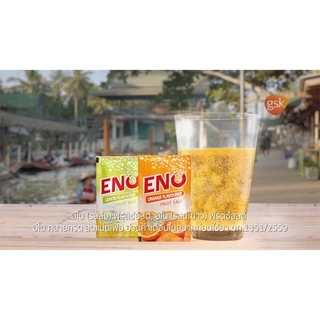 ENO Lemon/ Orange อีโน รสมะนาว,ส้ม [10 ซอง] ยาสามัญประจำบ้าน ท้องอืด ท้องเฟ้อ ขับลม ลดกรด