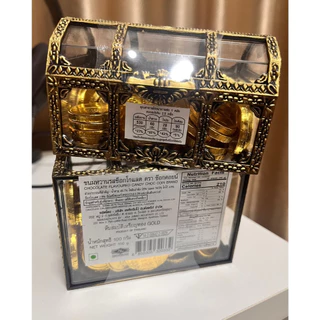 JB เจบี ช็อกโกแลต ช็อกคอยน์ หีบสมบัติเหรียญทอง Choc Coin Treasure Chest Gold บรรจุ 100 กรัม#ตรุษจีน