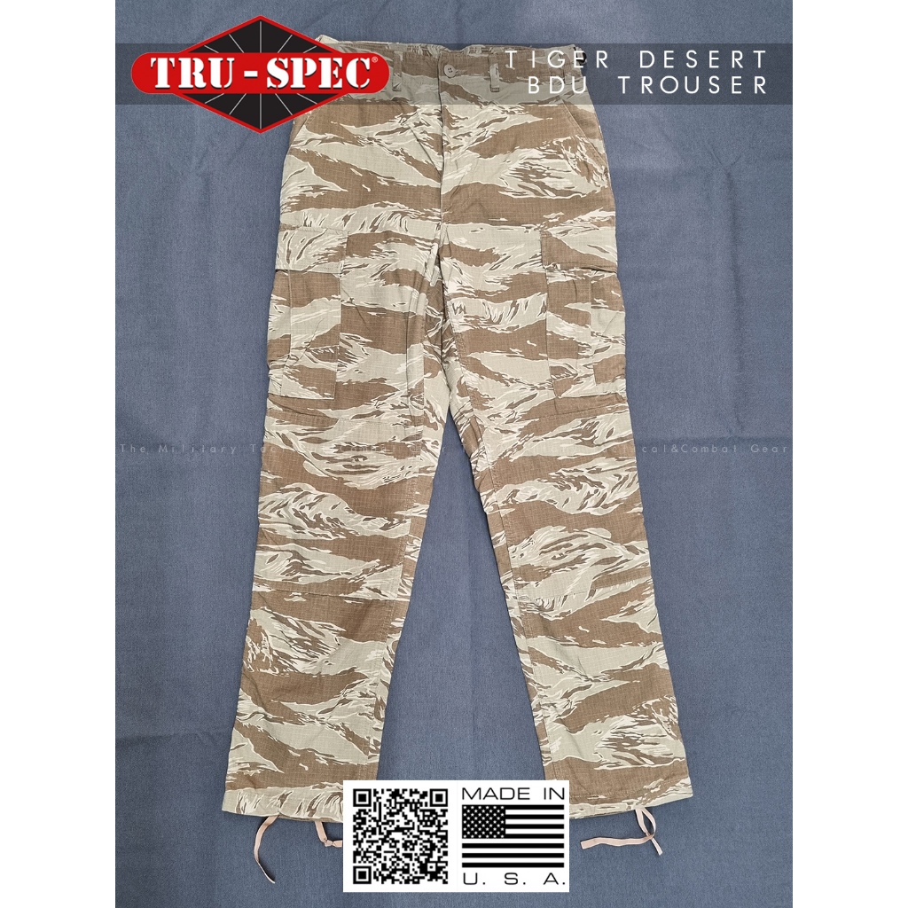 กางเกง BDU ของ Tru-Spec USA🇺🇸 ตัวสเปกกองทัพสหรัฐอเมิรกา🇺🇸 ที่ผลิตโดย Tru-Spec เป็นตัวหายาก กางเกงคาร