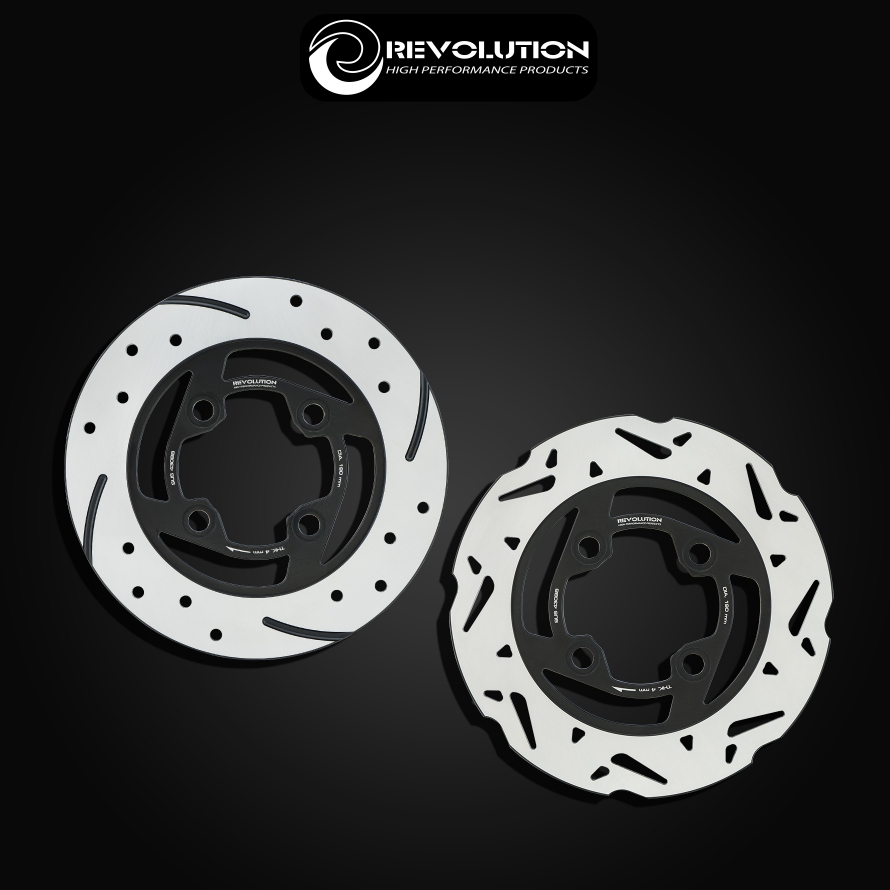 จานดิสเบรคหลัง CNC REVOLUTION ST-125Dax/GROM:MSX-125/MONKEY-125 จาน190mm.