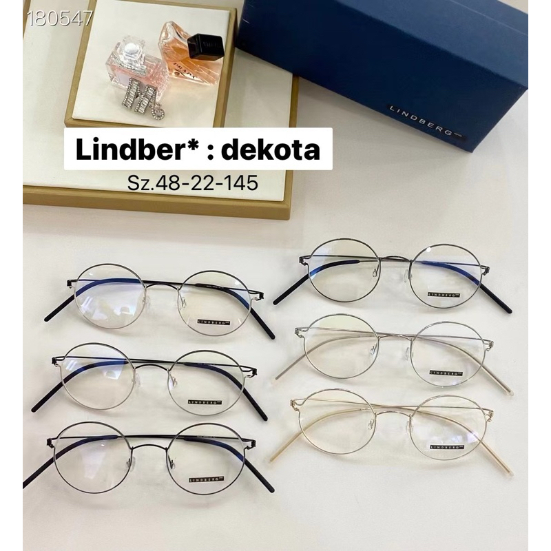 กรอบแว่นตา DAKOTA ไทเทเนี่ยม100% ทรงกลมบางเบาวัสดุคุณภาพ