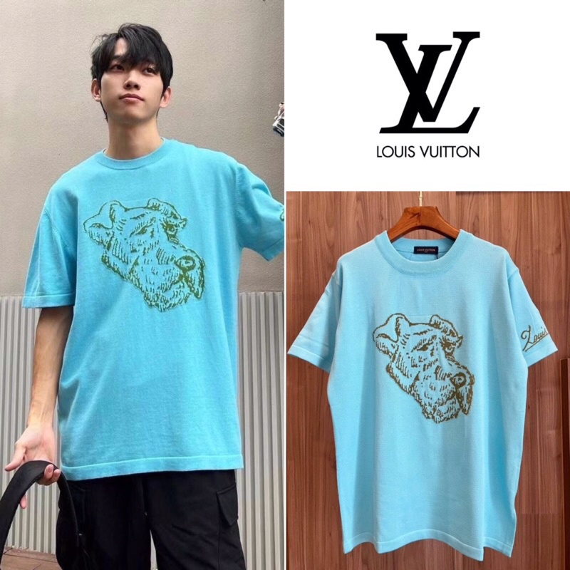 เสื้อเชิ้ตแขนสั้น Louis Vuitton Wool T-Shirt