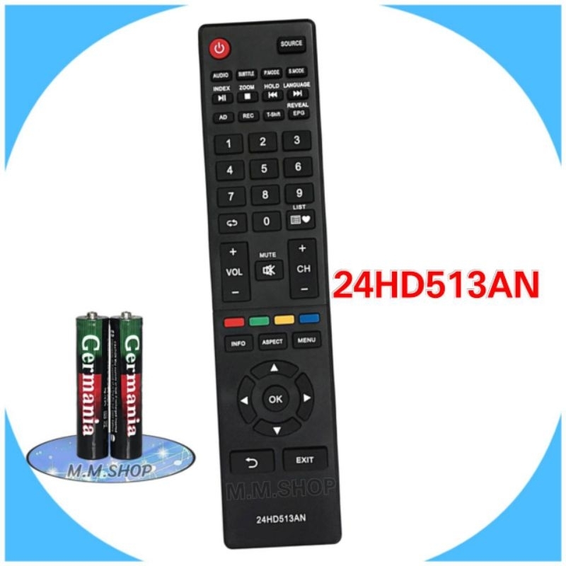 รีโมททีวี LCD/LED   รุ่น 24HD513AN