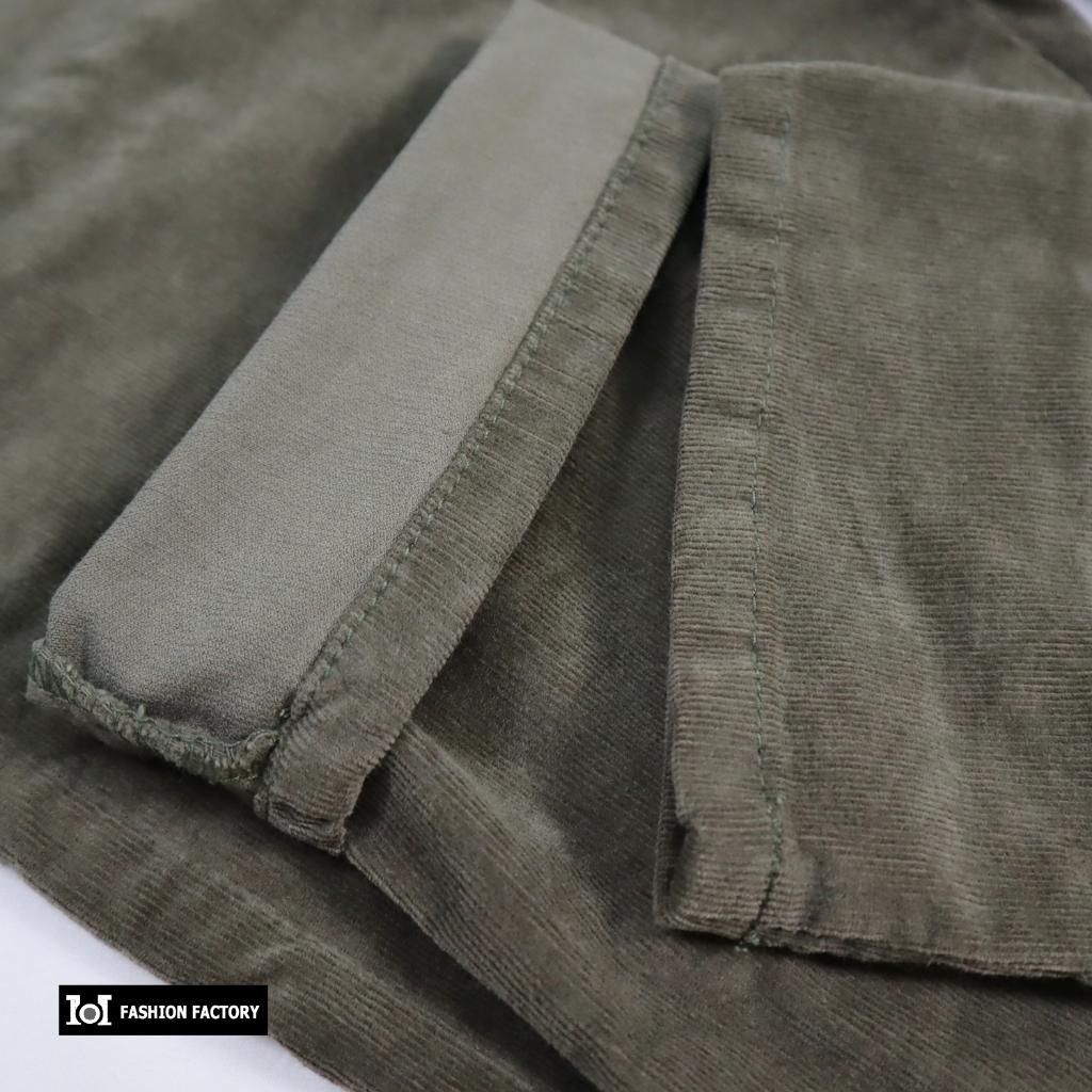 กางเกงขายาวลูกฟูกยืด NO.670 Conduroy Pants วินเทจสไตล์ | US101 - รูปที่ 6