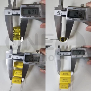 OneAudio C เสียงแหลม คาปาเสียงแหลม C ต่อดอกเสียงแหลม จำนวน 1 ชิ้น MKP 2.2uf 3.3uf 4.7uf 100V 250V FOR AUDIO ซีเสียงแหลมโ