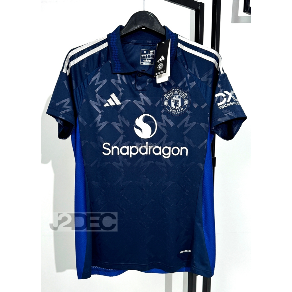 ใหม่ล่าสุด!! เสื้อฟุตบอลทีม แมนยู Away เยือน 3A เกรดแฟนบอล ปี 2024/25 (เพิ่มชื่อ-อาร์มEPL-เบอร์นักเตะ นักเตะครบทุกคน)