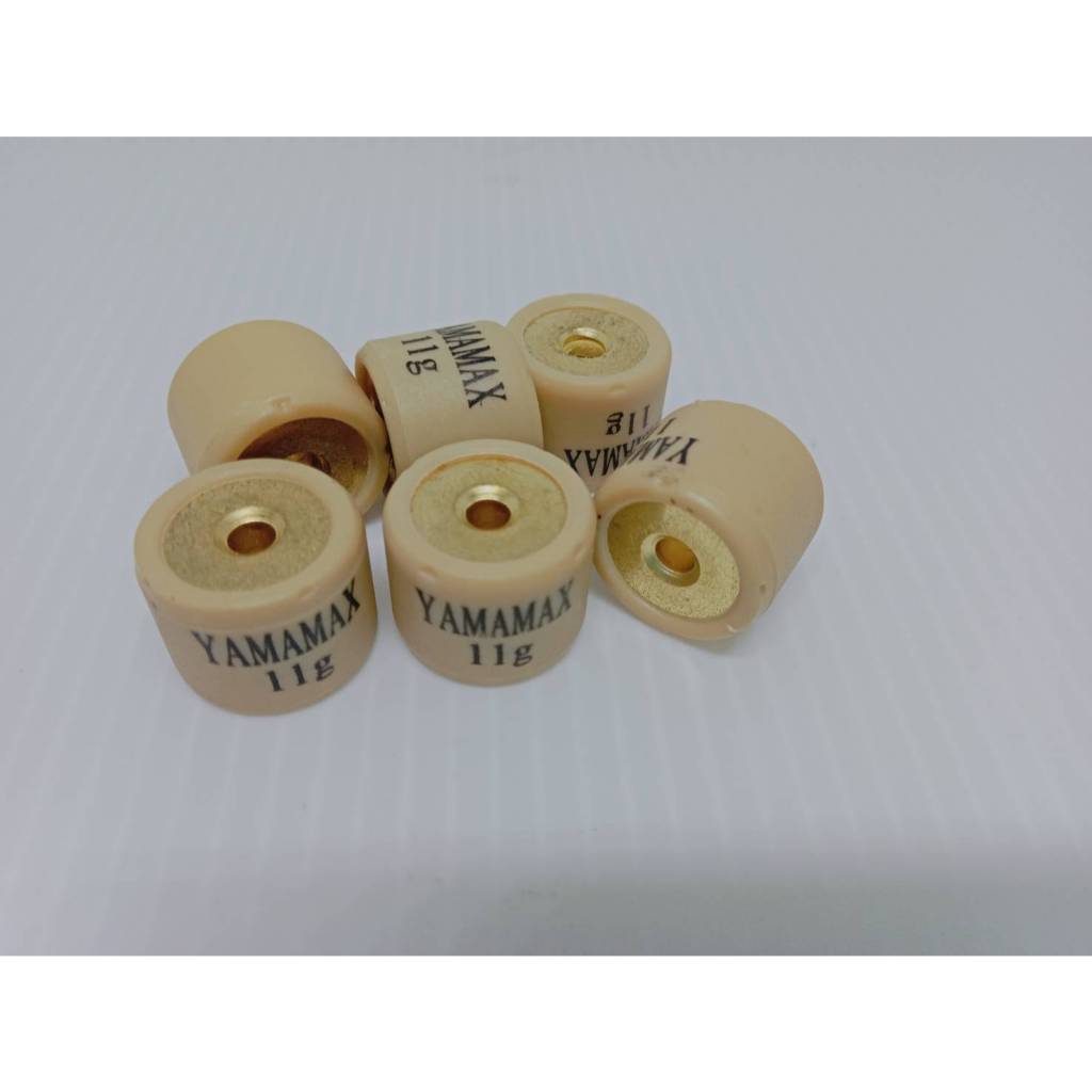 เม็ดคลัทช์/ ROLLER SET WEIGHT/ 5LW-E7632-00/ สำหรับ  MIO 2004/ FINO NEW 2006/ NOUVO-MX(ชุดละ 6 เม็ด)
