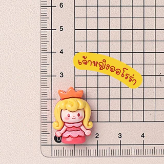 ส่งจากไทย 👑 ตัวติดรองเท้าเซตเจ้าหญิง 5 ชิ้น (n.37)