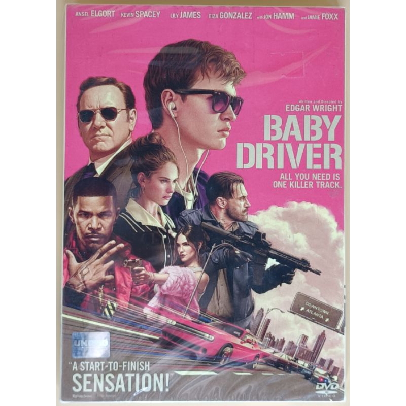 DVD 2 ภาษา - Baby Driver จี้. (เบบี้). ปล้น