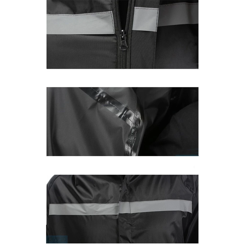 เสื้อกันฝนลายสะท้อนแสง ชุดแยกชิ้น เสื้อและกางเกง thumbnail 8