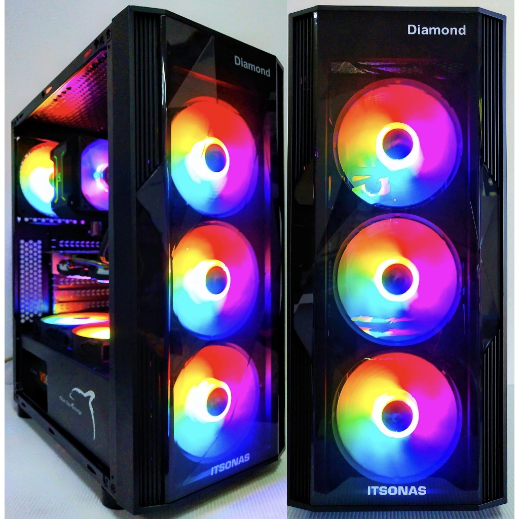 #คอมพิวเตอร์PC_ตัดต่อ_เล่นเกมแรงๆ #SET_I7_7700 #RAM_16G #RX_580_8G #SSD_1TB