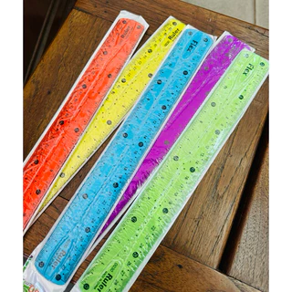ไม้บรรทัด งอได้ PVC ไม้บรรทัดเจล ม้วนได้ ไม่หัก ไม้บรรทัดเยลลี่ ยาว 20/30 cm (6/12 นิ้ว) Flexible Soft Ruler US.Station
