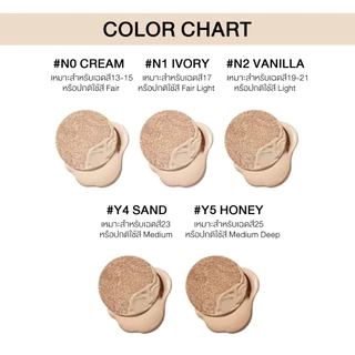 JUNG SAEM MOOL Masterclass Radiant Cushion SPF50+ PA+++ — คุชชั่นผิวฉ่ำ (ของแท้ พร้อมส่ง 100%)