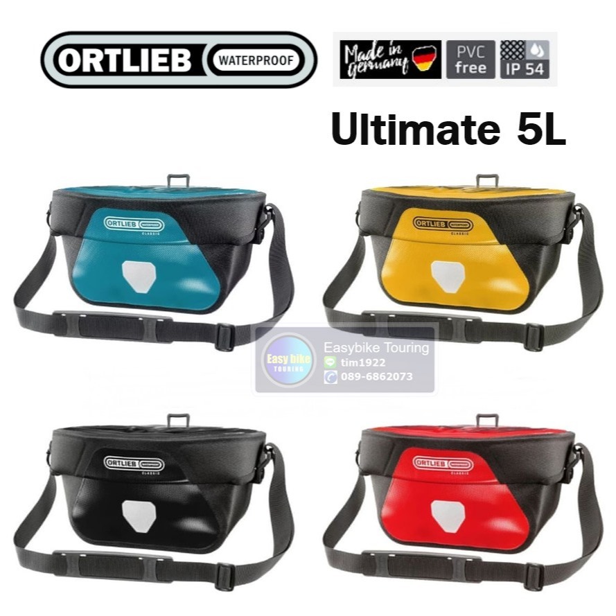 กระเป๋าหน้าแฮนด์ Ortlieb Ultimate 5L