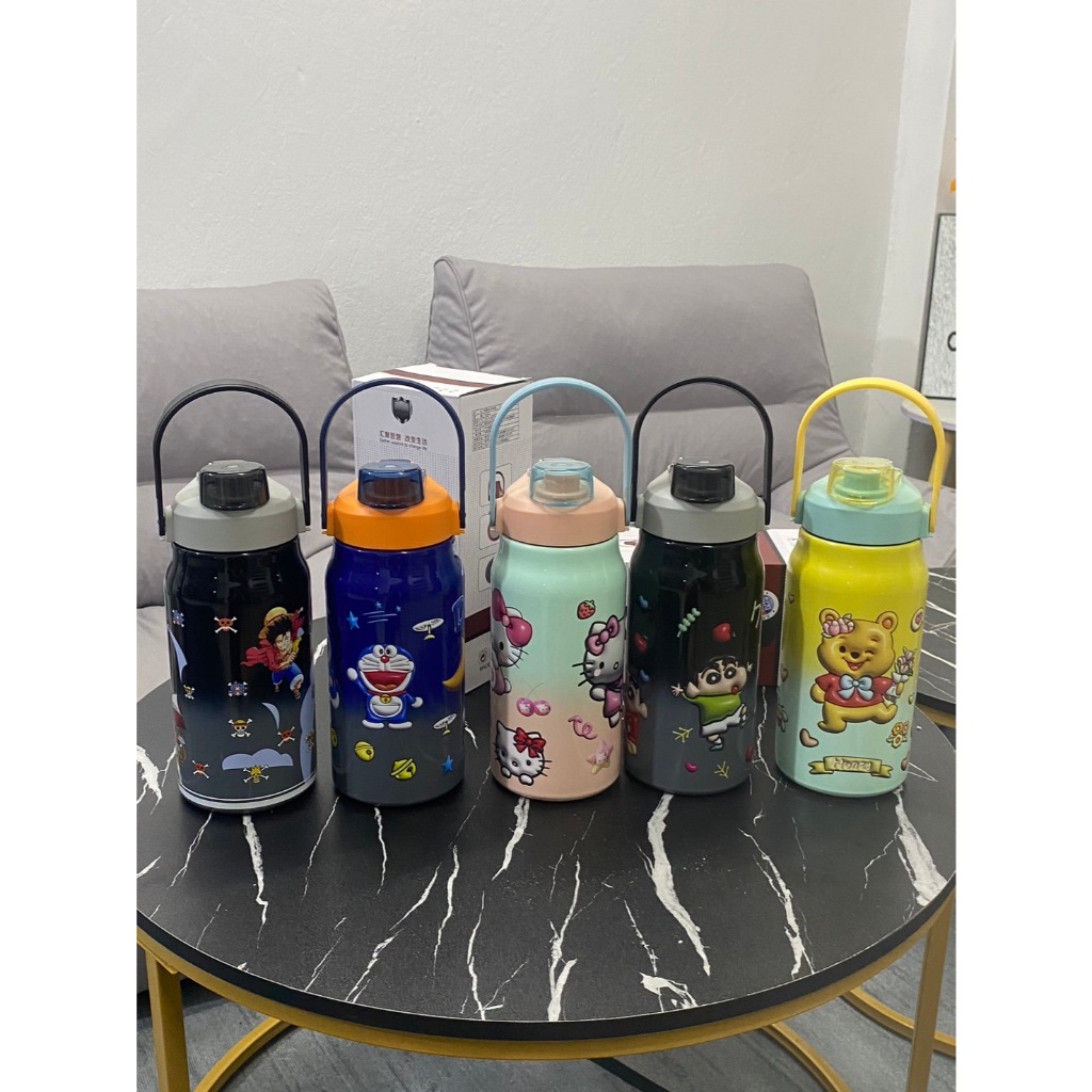 กระติกน้ำเก็บความร้อนเย็นขนาด1500ml สแตนเลส316 เก็บร้อน-เย็นได้นาน10+ชั่วโมง กระบอกน้ำเก็บความเย็น