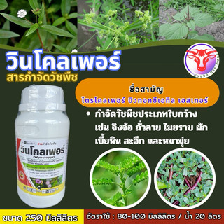 ✅ วินโคลเพอร์  ไตรโคลเพอร์66.8%  ฆ่าหญ้าเลื้อย ใบกว้าง กก  ในนาข้าว อ้อย ข้าวโพด