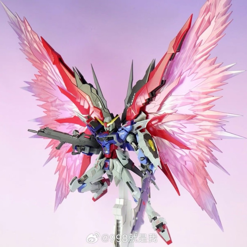 [DABAN : โมจีน] (พร้อมส่ง) MG 1/100 Destiny + Wing of Light Ver.MB [8828]