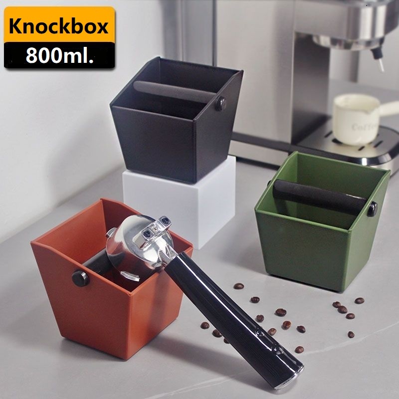 FormalCoffee ถังเคาะกากกาแฟ พลาสติกฐานกลม Coffee Knock Box