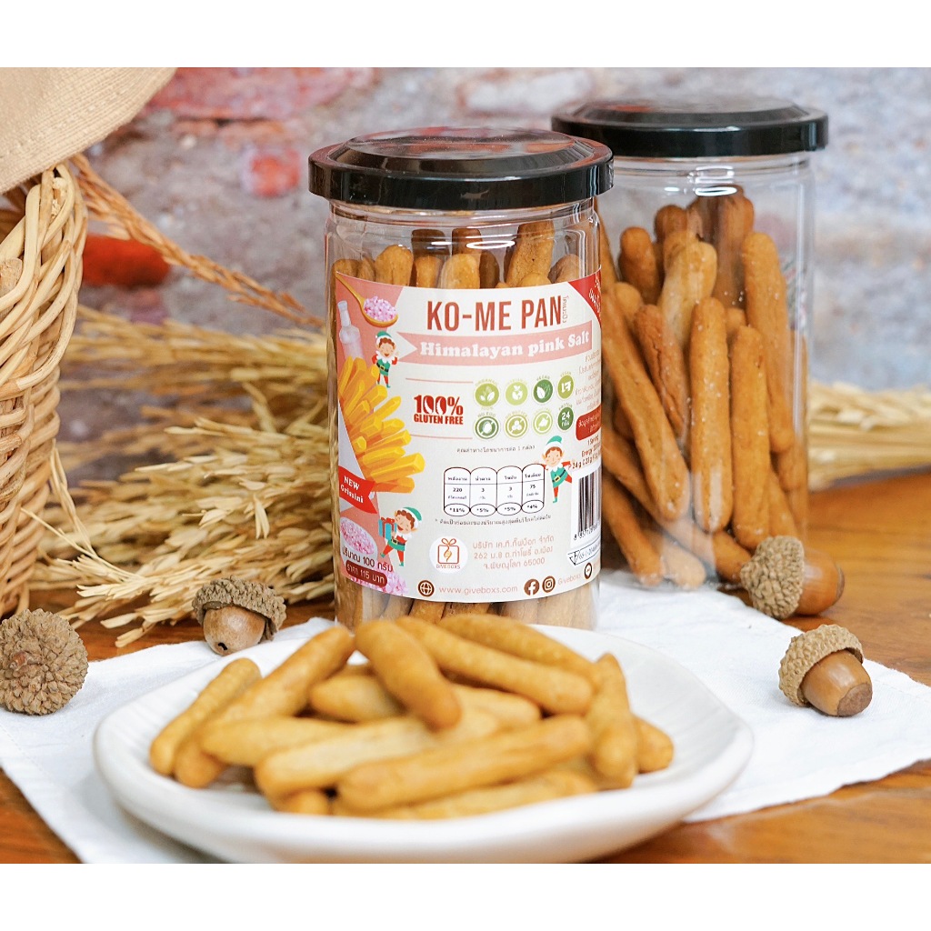 Givebox Ko-me Pan โคเมะปัง ขนมปังกลูเตนฟรี 100%