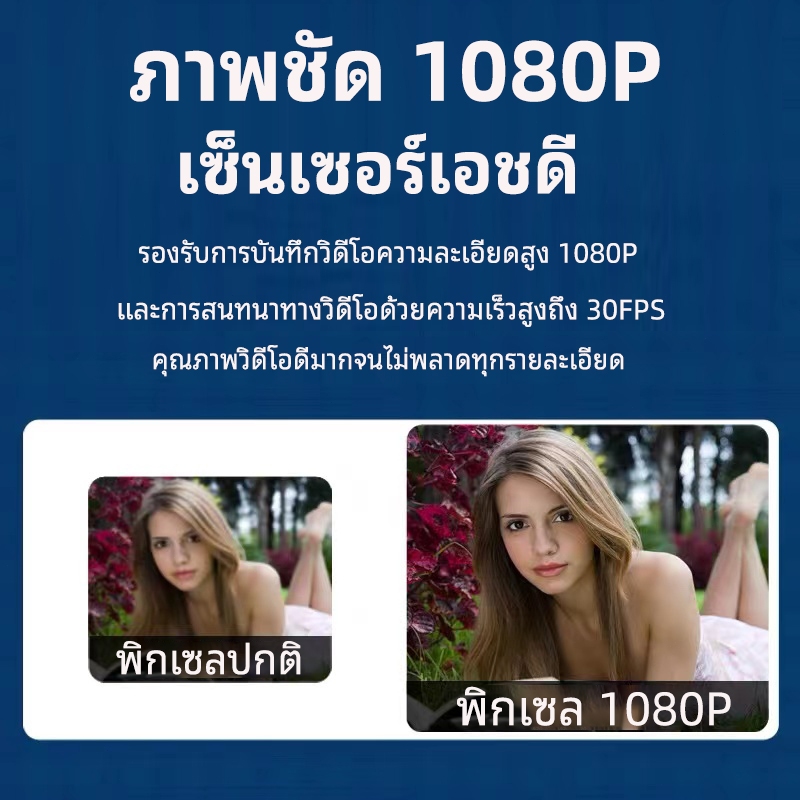 4k เว็บแคม HD กล้อง webcam เว็บแคมสำหรับคอมฯ พีซี แล็ปท็อป วิดีโอระดับการประชุม เว็บแคมพร้อมไมฯปรับ USB ได้ 360 องศา