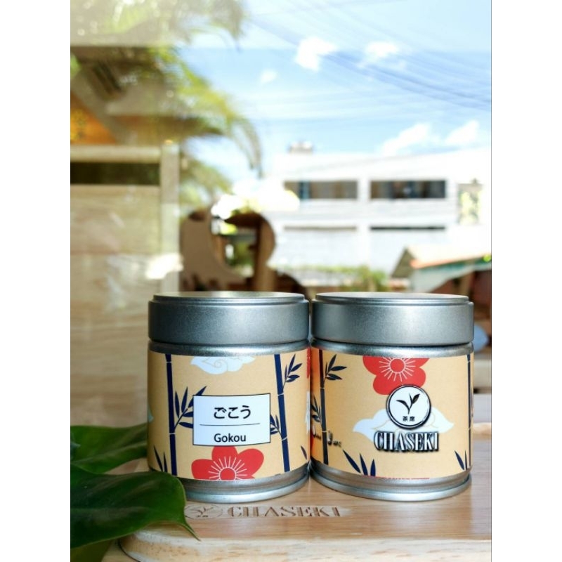 Chaseki Gokou Single Cultivar 40g can Ceremonial Grade, Koicha Matcha from Uji, Kyoto
