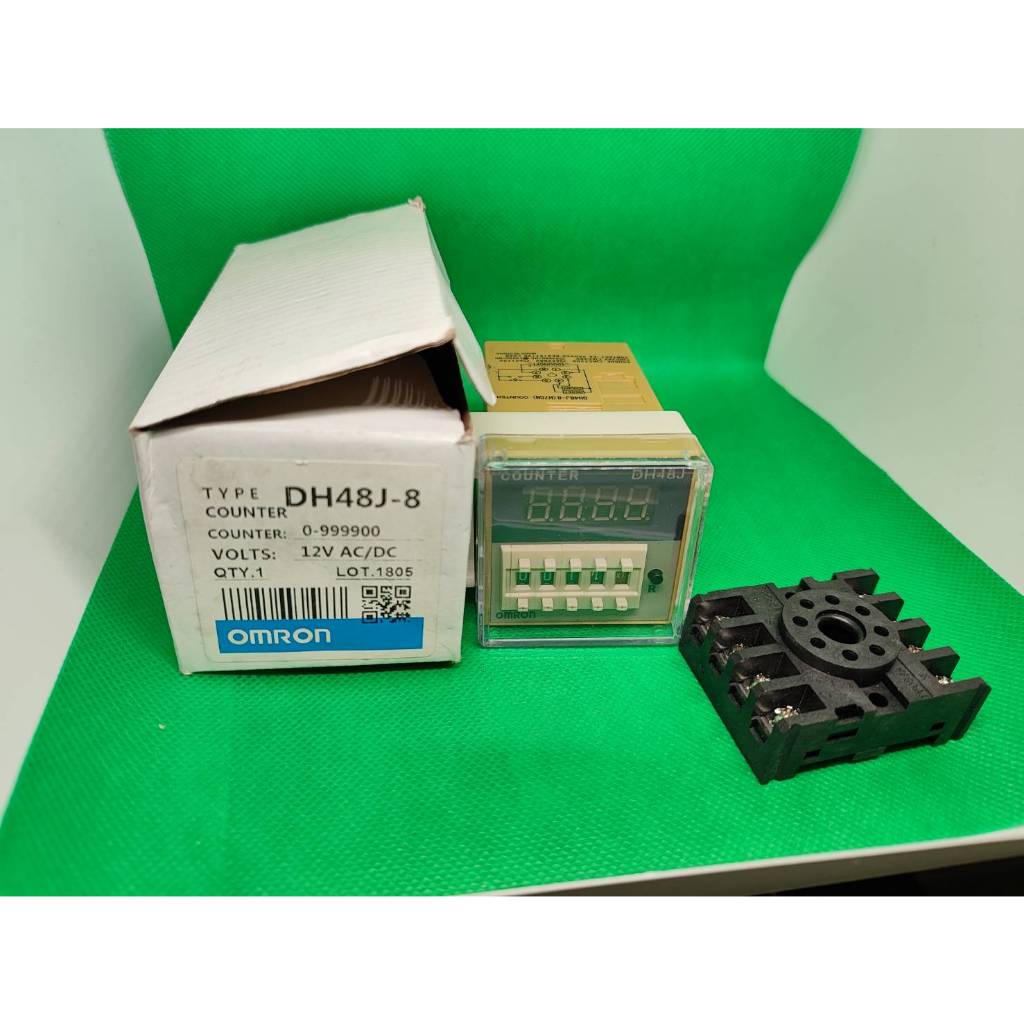 DH48J-8  8 PinDC12v 24v AC220V ดิจิตอลเคาน์เตอร์รีเลย์ DH48J Series นับรีเลย์
