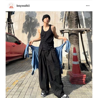 [ พร้อมส่ง ] Yuito Balloon Pants กางเกงทรงบอลลูน กระบอกใหญ่