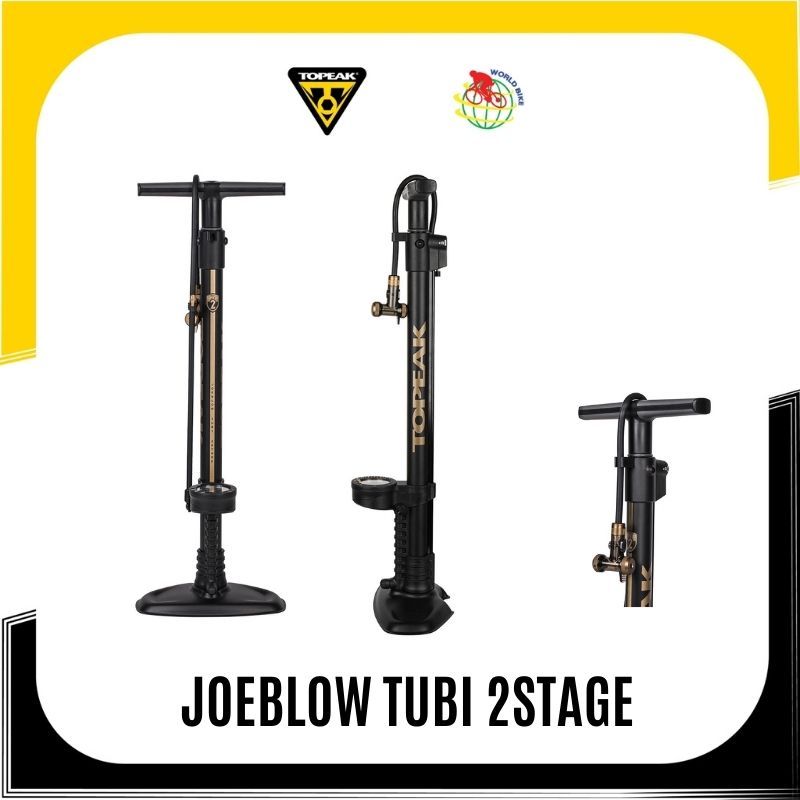 สูบลมตั้งพื้น Topeak รุ่น Joeblow Tubi 2Stage