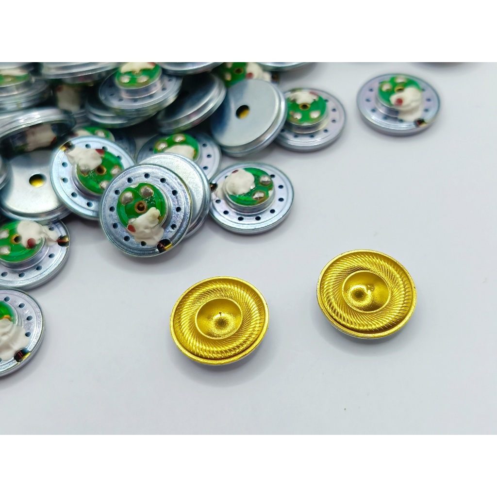 ถูกสุด!!! ไดรเวอร์แม่เหล็กเคลือบทอง 15.4mm 32Ω