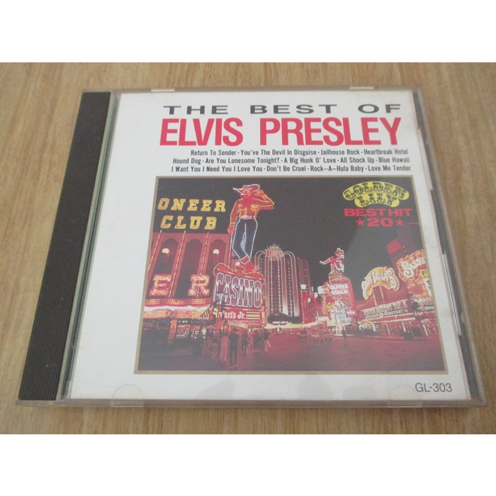 CD Elvis Presley อัลบั้ม The Best Of Elvis Presley (แผ่นมือสอง)
