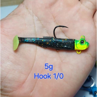 หัวจิ๊กมิดจั๊ด(Midjud Jig Head) ขนาด 3, 3.5, 5, 7, 10 กรัม