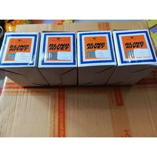 รีเวทอลูมิเนียมสีอลูมิเนียมเบอร์4(สีเงิน)มี4ขนาดกล่องละ1000ตัว