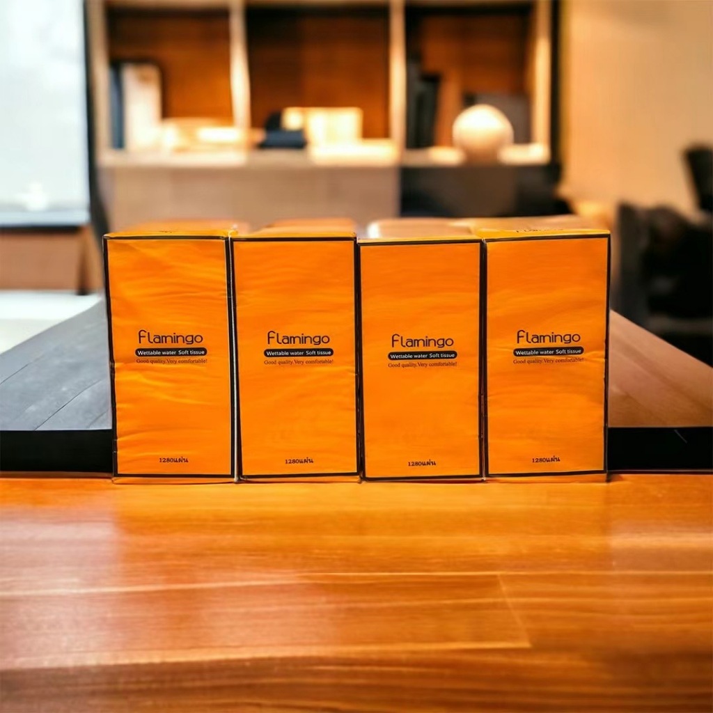 พร้อมส่ง กระดาษทิชชู่ แบบดึงแขวนผนังได้ใช้งานสะดวก ซึมซับได้ดี 1ห่อ1280แผ่น