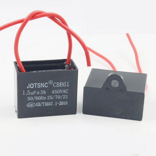 C Capacitor คาปาซิเตอร์ พัดลม CBB61 1.5uF 1.8uF 450V