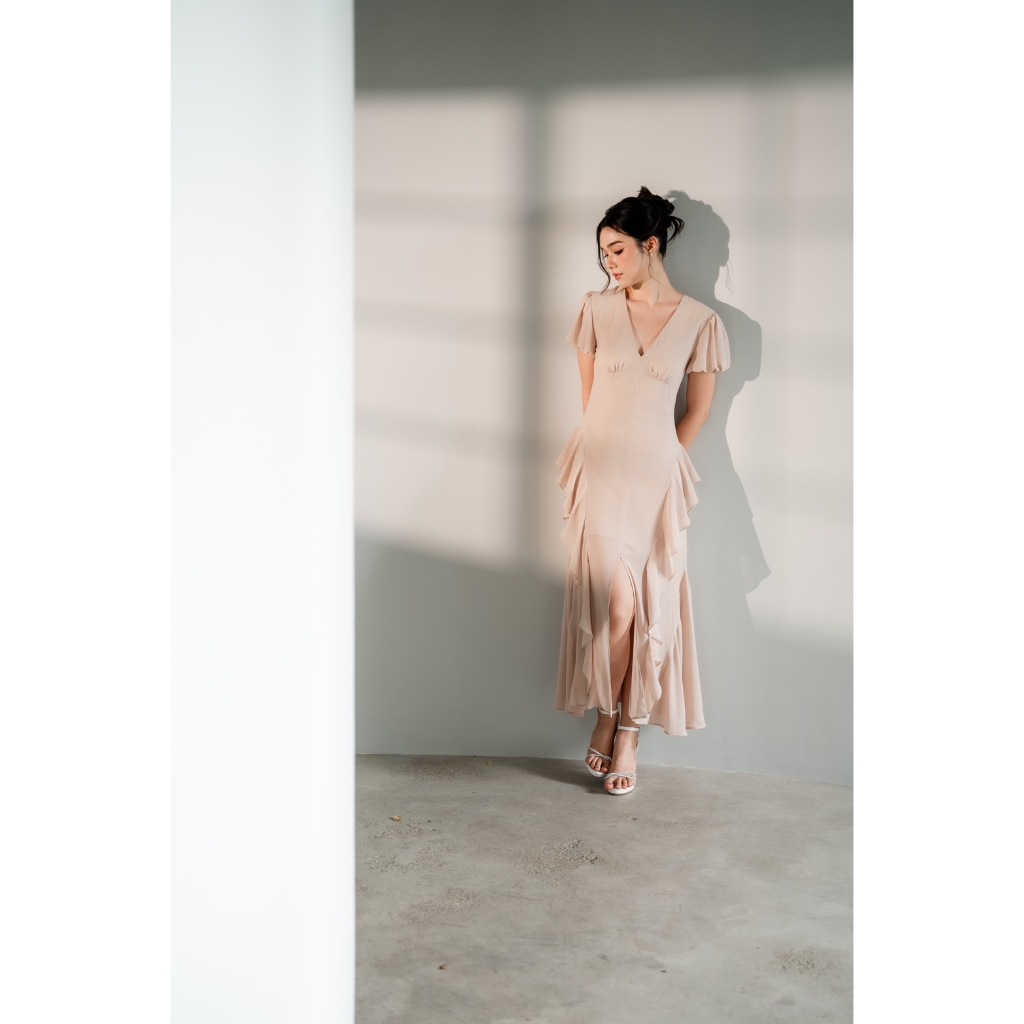 Firrr-Ila dress-ชุดใส่เที่ยว ชุดออกงาน ชุดเพื่อนเจ้าสาว - รูปที่ 5