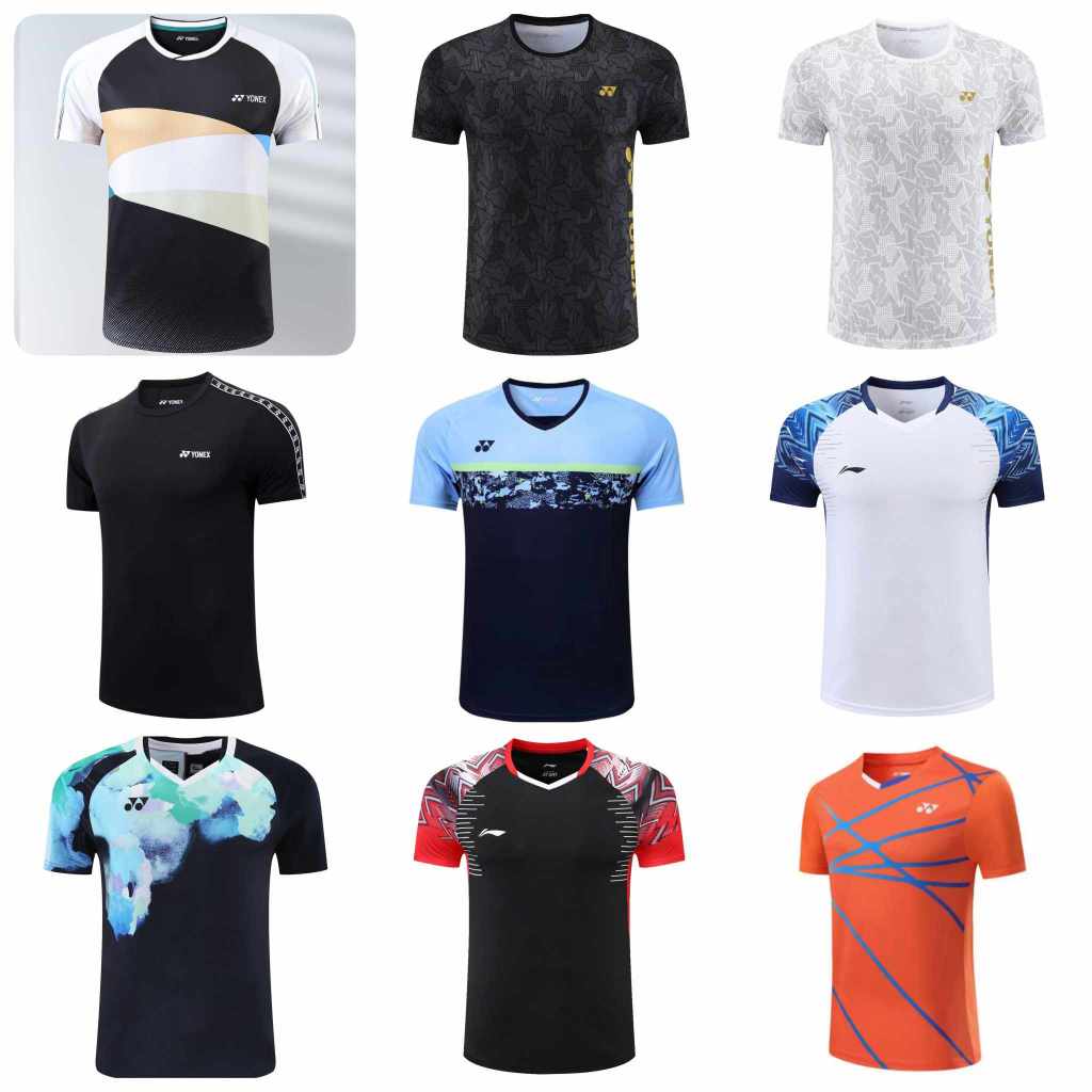 เสื้อแบดมินตัน พร้อมส่ง YONEX & LINING