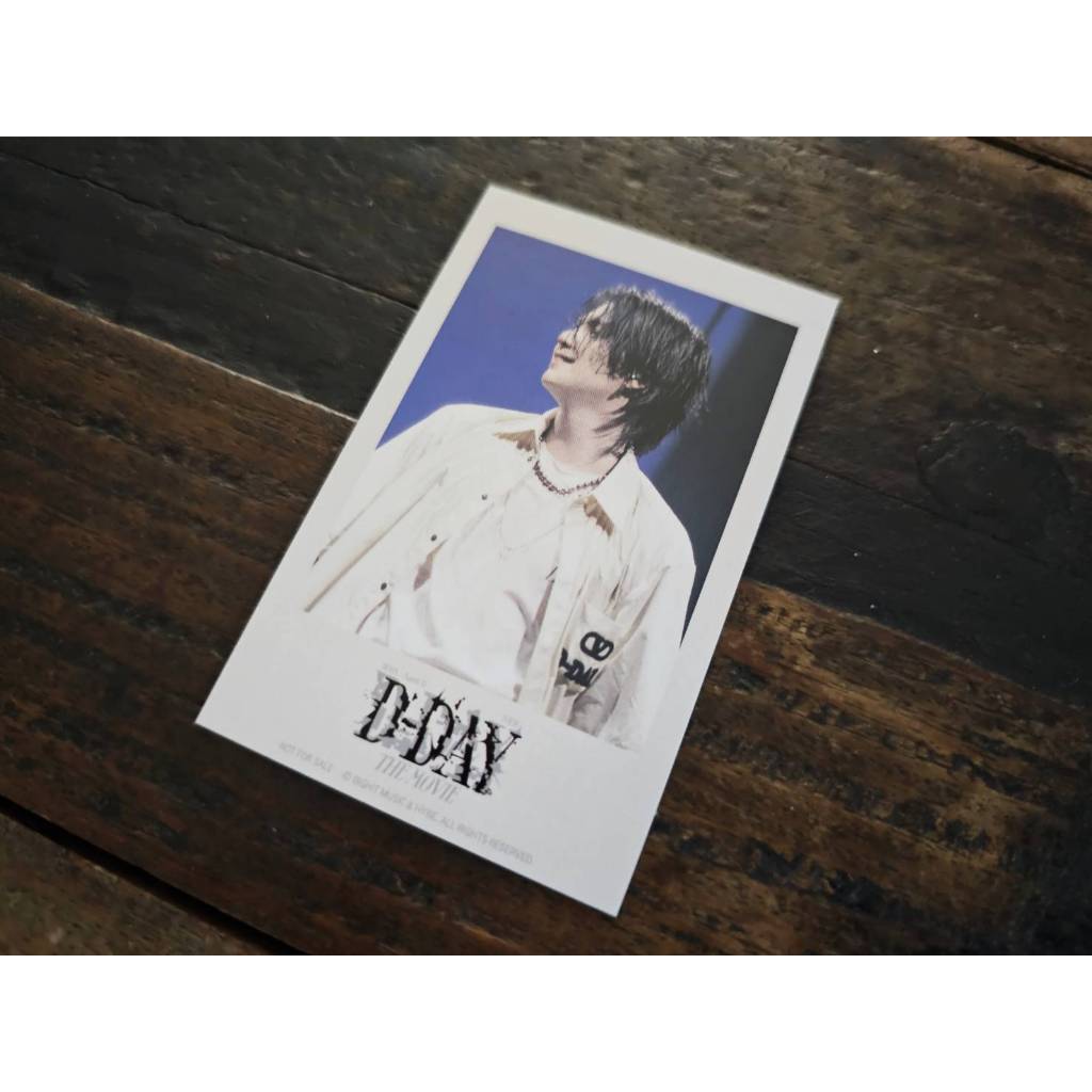 SUGA Agust D Photo Card