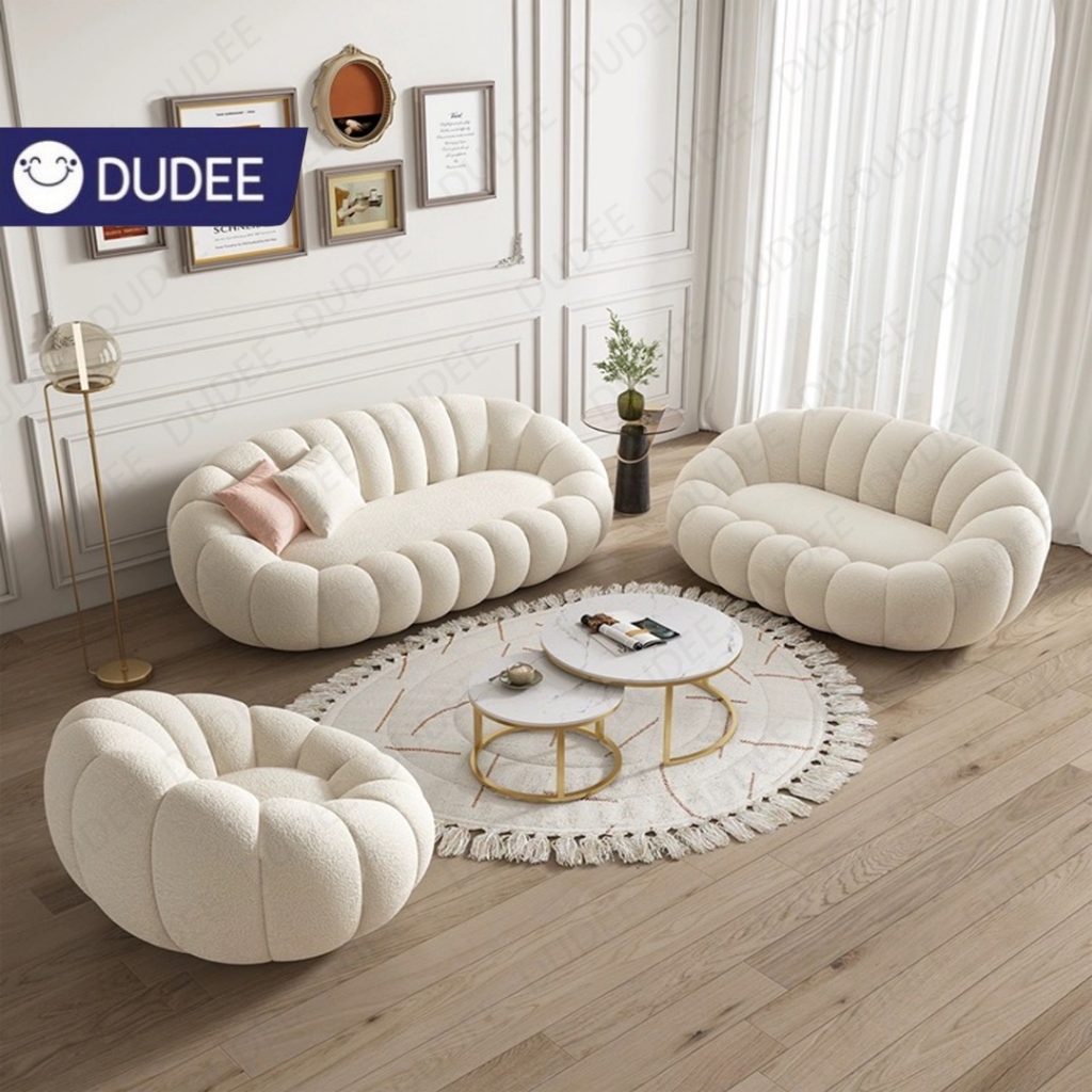 DUDEE โซฟาขนแกะ รุ่น SF-105 สไตล์ Luxuly สวยงามทันสมัย