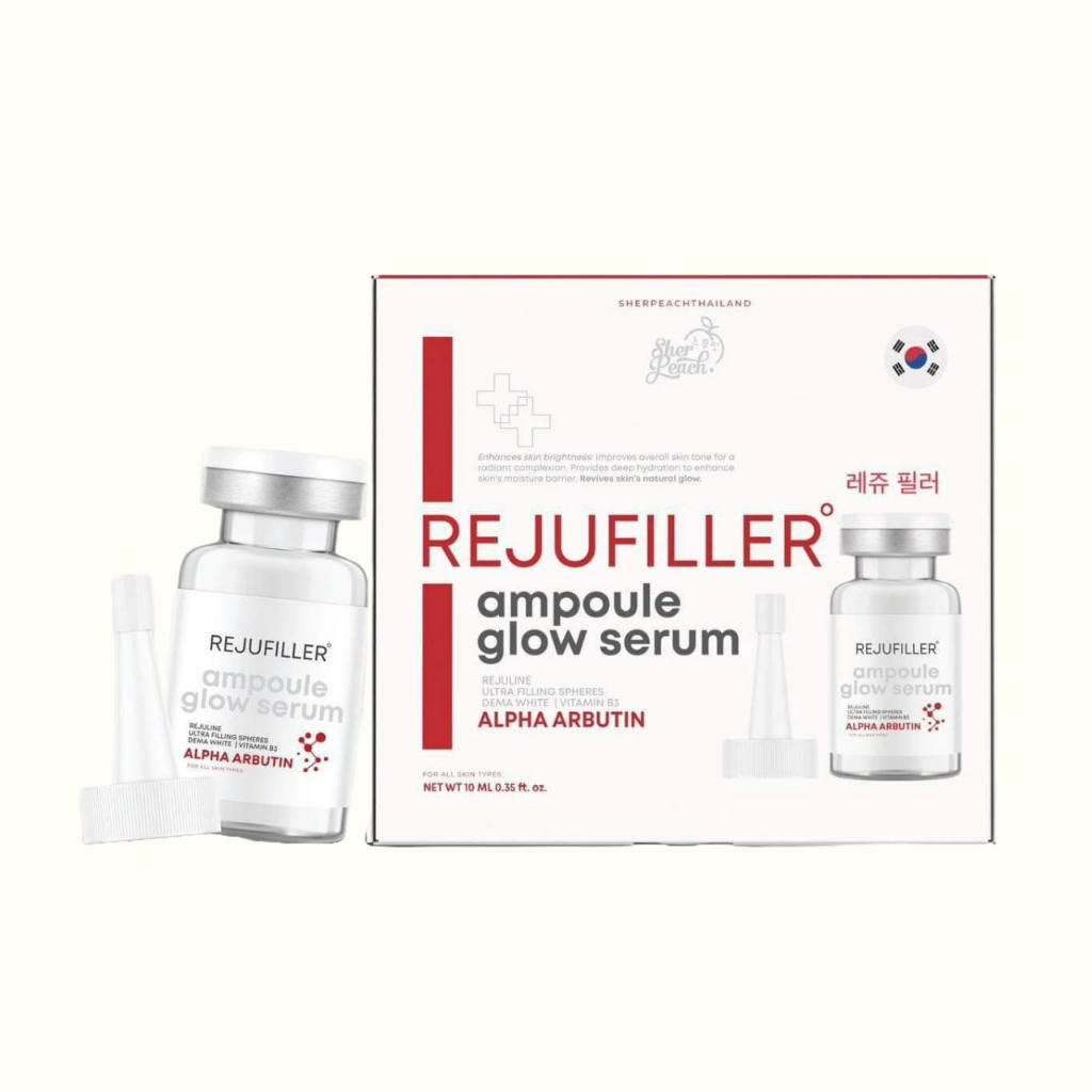 REJUFILLER AMPOULE Glow Serum Alpha Arbutin แอมพูล 1 ขวด 0.35 ML