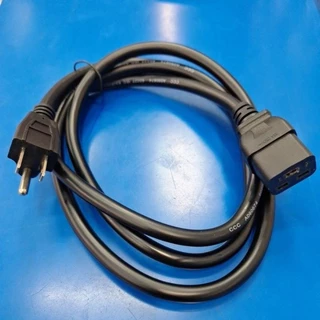 สายไฟ AC สายปลั๊ก UPS PDU 3x2.5 sqmm. มีกราวด์ - C19 - สายไฟ.com 3x1.5mm / 3x2.5mm