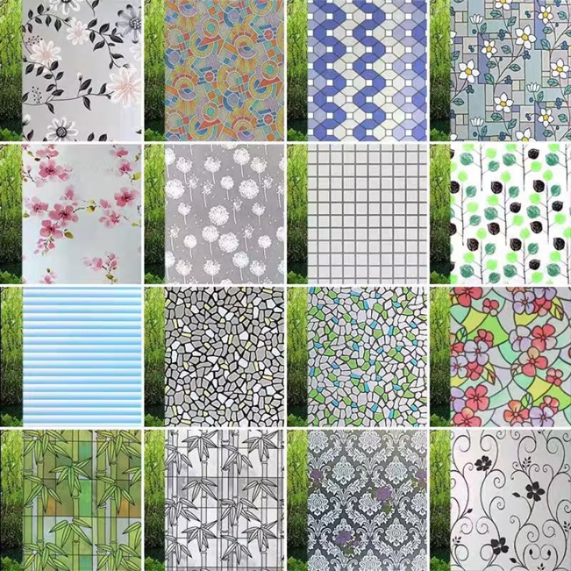 สติ๊กเกอร์ฝ้า/ฝ้าขาว ติดกระจก มีกาวในตัว หน้ากว้าง 60/90 ซม. ราคาต่อ 1 เมตร