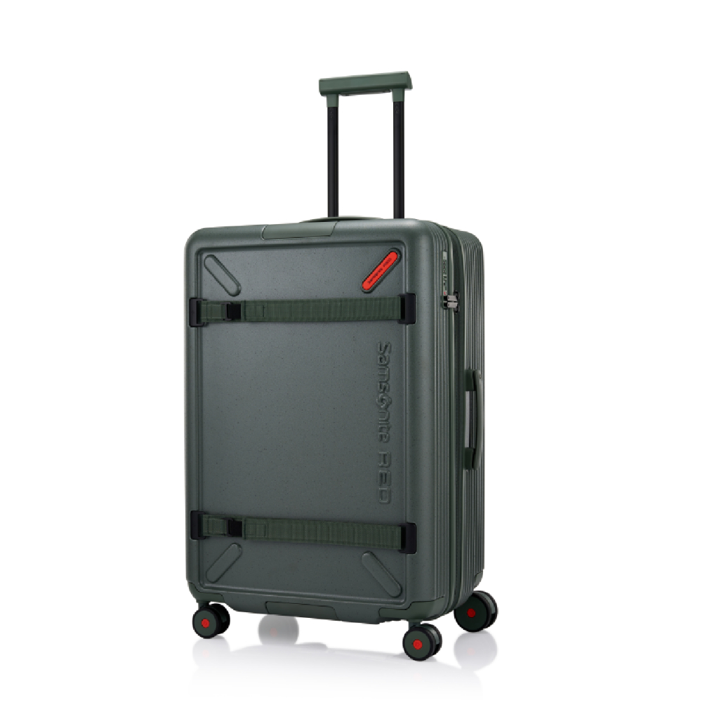 SAMSONITE  RED กระเป๋าเดินทางล้อลาก รุ่น TOIIS XP ขนาด 28 นิ้ว HARDSIDE SPINNER 75/28 EXP