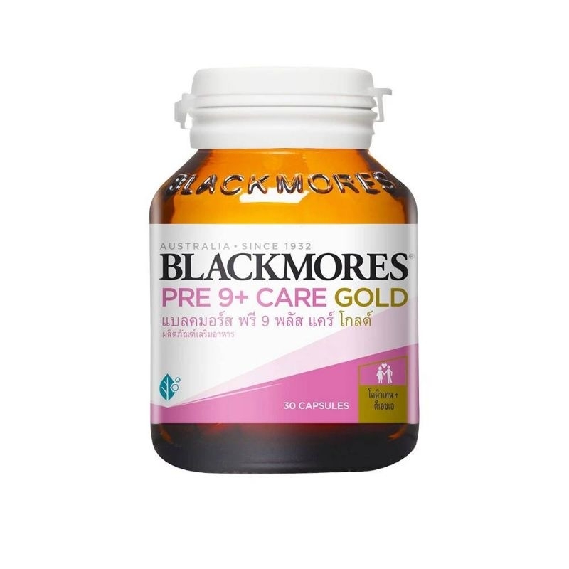 Exp.4/2026 (30 แคปซูล) Blackmores Pre 9+ Care Gold