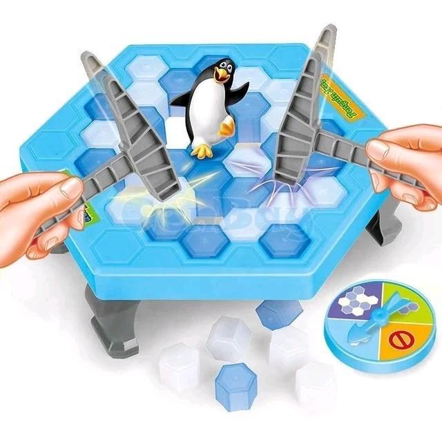 [พร้อมส่ง] เกมทุบน้ำแข็ง เพนกวินทุบน้ำแข็ง Penguin trap เกม เพนกวิน ของเล่นบล็อค